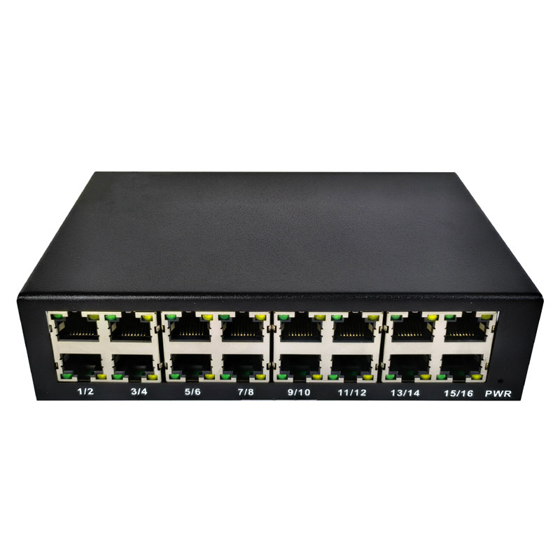 KB16HM01  16-port 100Mbps switch