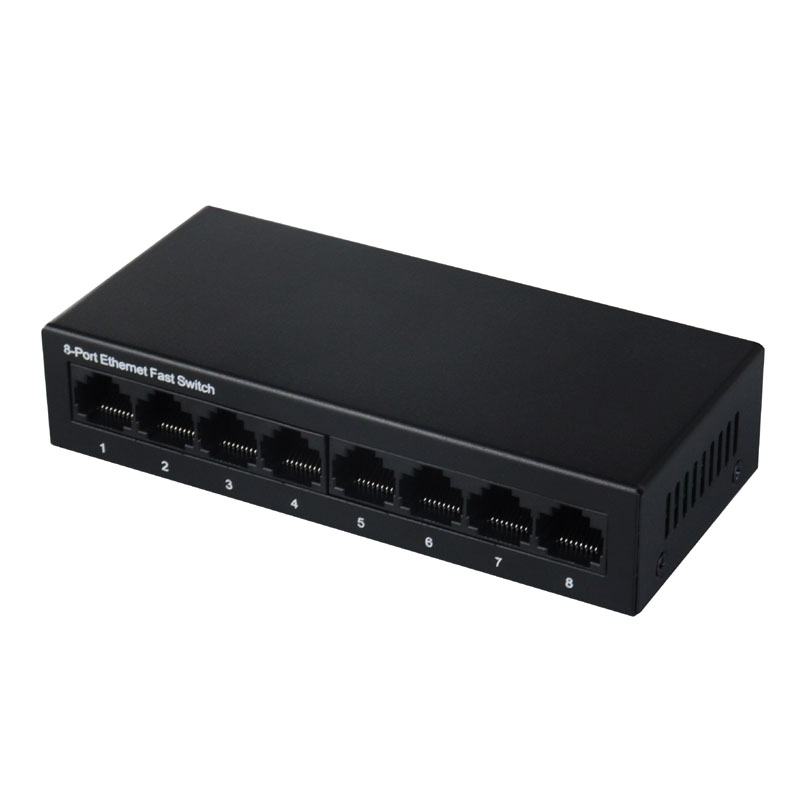 KB08HM01 8-port 100Mbps switch